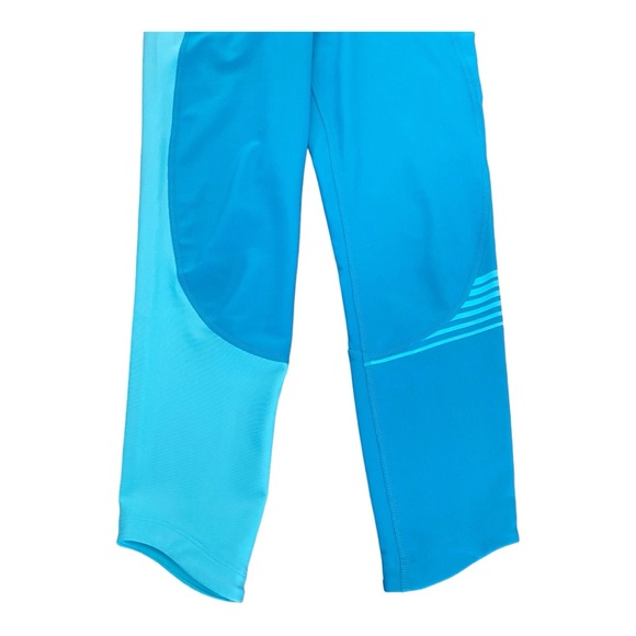 Under Armour Women's Armour Fly Fast Graphic Crop, Deceit (439)/Venetian Blue, M - Picture 4 of 9